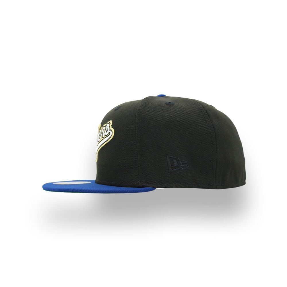 日本未発売 ニューエラ ロサンゼルス・ドジャース 40周年 サイドパッチ キャップ / NEW ERA LOS ANGELES DODGERS 40TH ANNIVERSARY SIDE PATCH 59FIFTY CAP [BLACK/ROYAL]