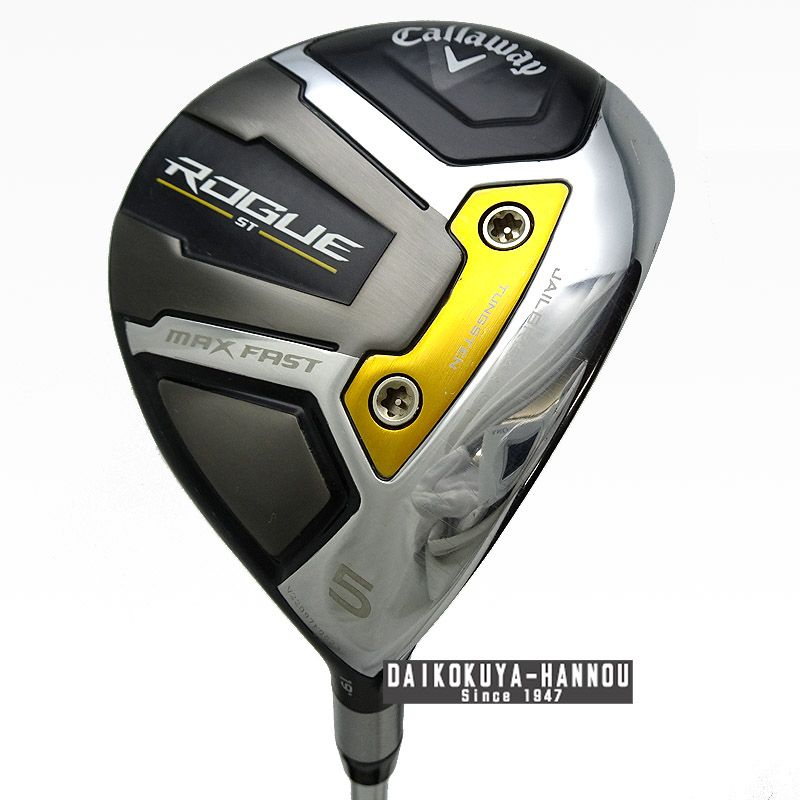 Callaway ローグ st max fast フェアウェイウッド5番　S キャロウェイ ローグST MAX FAST フェアウェイウッド 試打