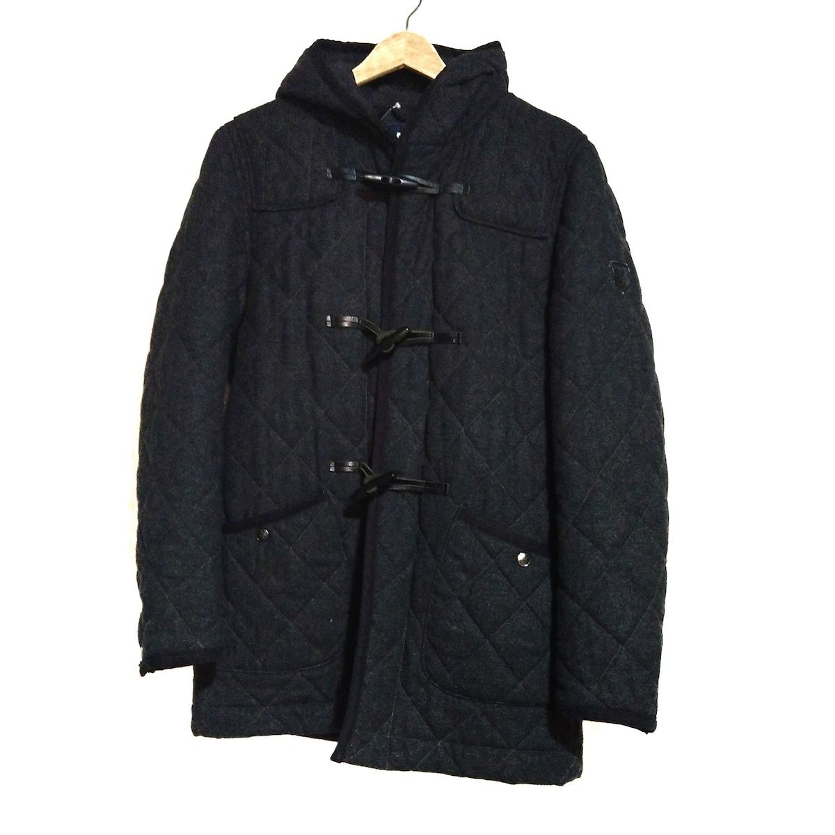 Admiral アドミラル ダッフルコート サイズM メンズ - ダークグレー×黒 長袖 秋 冬