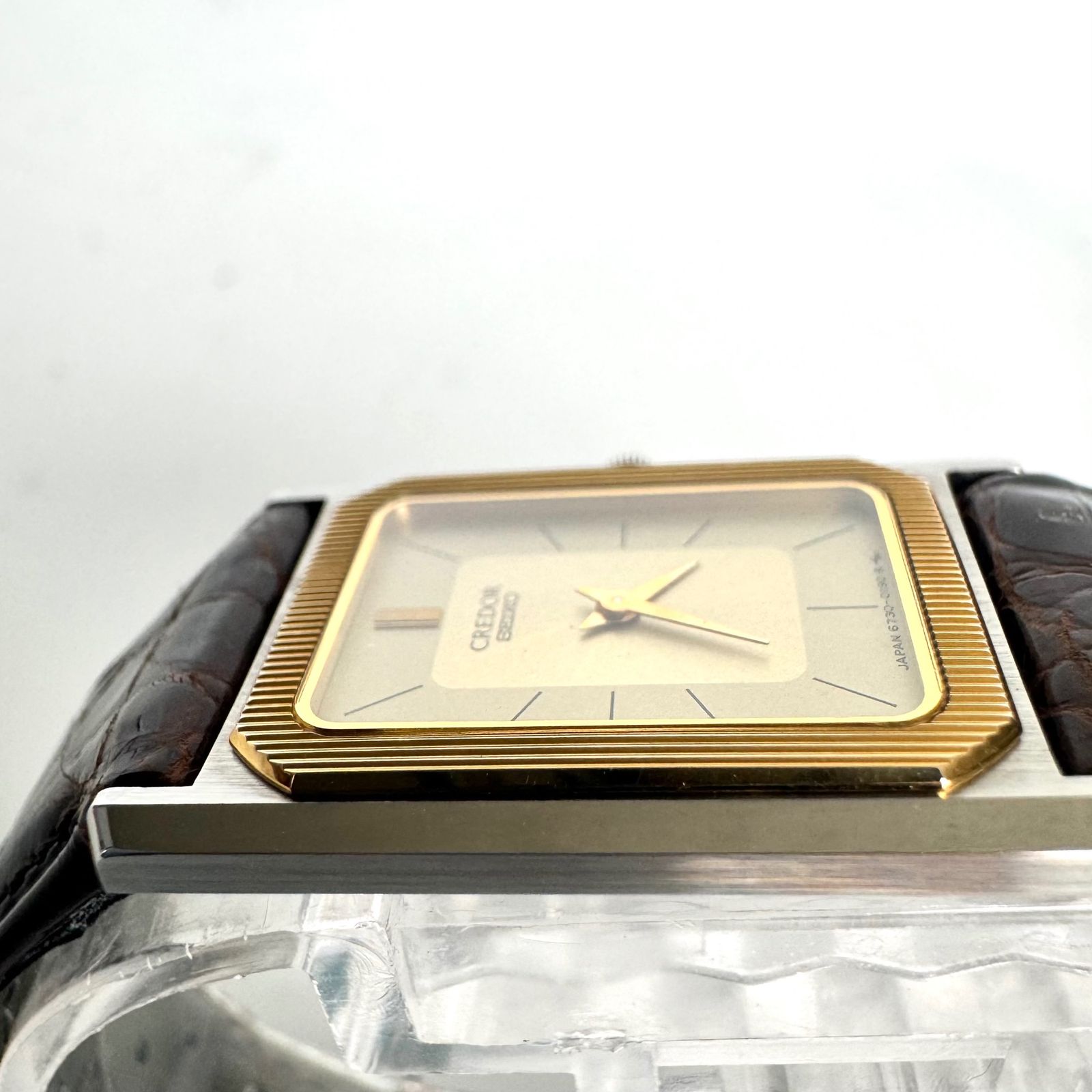 セイコー クレドール 6730-5100 クォーツ 14K 革ベルト 2針 - メルカリ