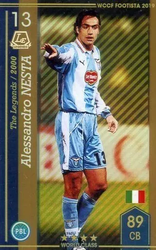 最終値下げ！　WCCF 10-11 サッカー検定特典 ネスタ 未使用品 2025年最新】Yahoo!オークション -wccf ネスタの中古品・新品・未使用