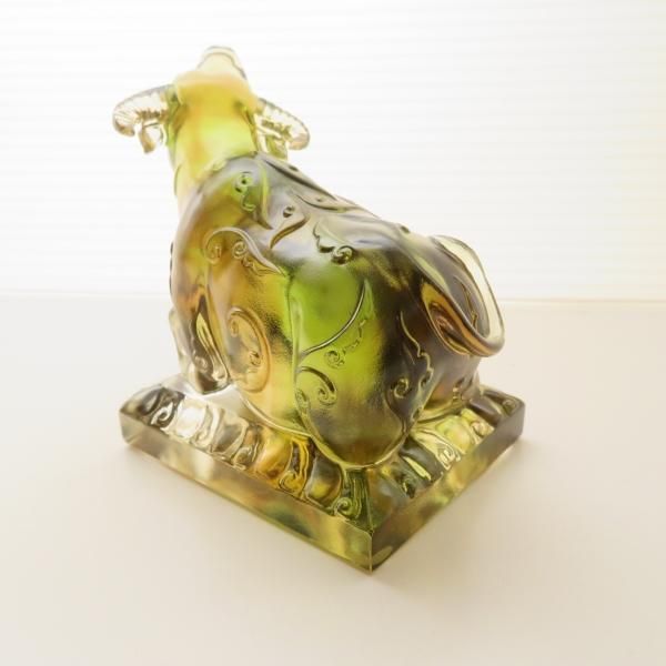 台湾ガラス tiitot 琉園 瑠璃ガラス 龍 置物 オブジェ