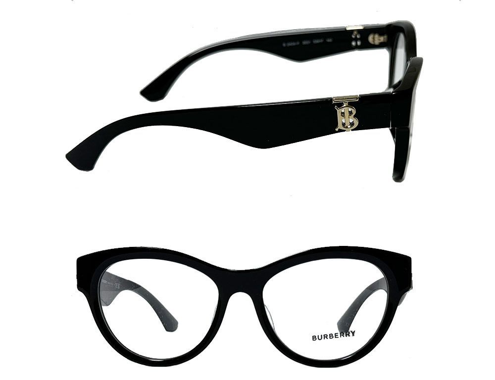バーバリー メガネ フレーム 国内正規品 伊達メガネ 老眼鏡 度付き ブルーライトカット BURBERRY BE1342TD 1012 52 眼鏡 めがね プレゼント ギフト 国内正規品バーバリー メガネフレーム 伊達メガネ BURBERRY BE2351D