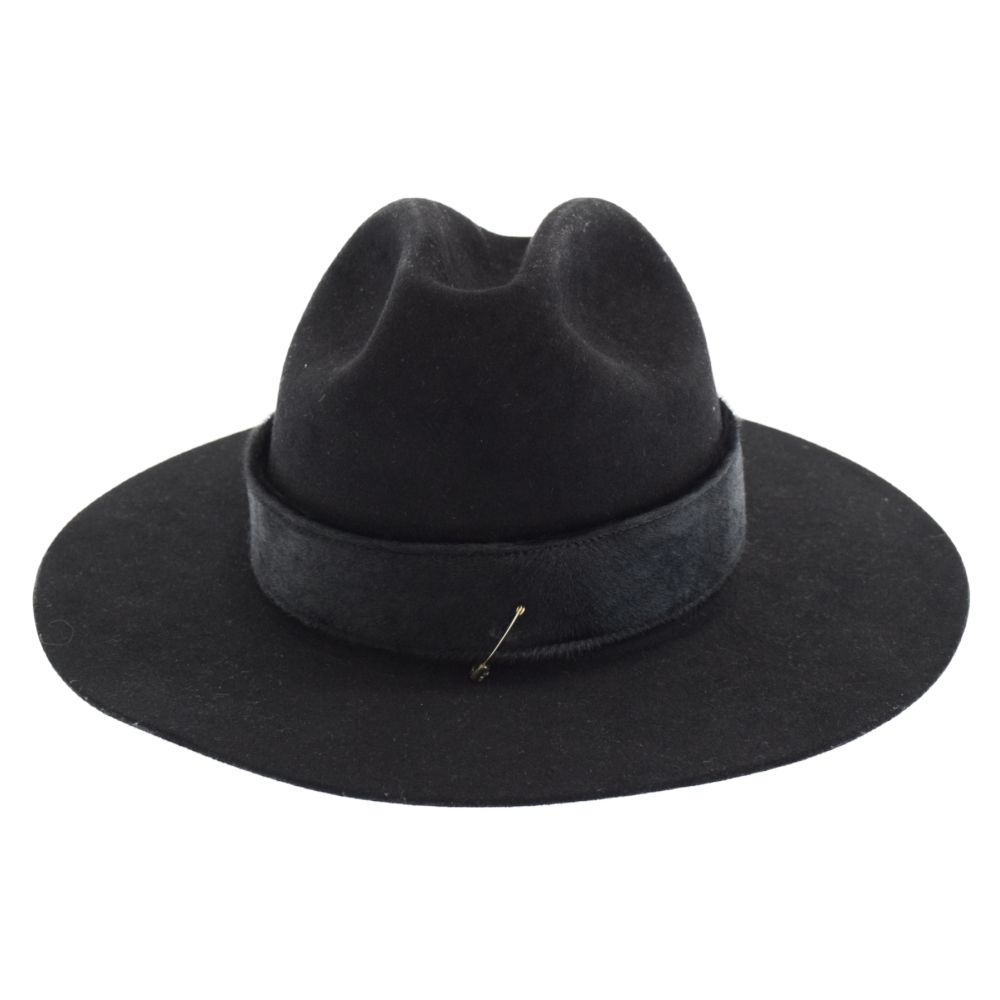 クロムハーツ FEDORA SOLOMON フェドラハットセーフティピンハットL