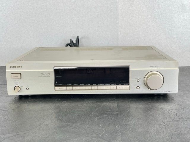 SONY ST-SA5 AM/FMステレオチューナー ジャンク品 ◇SONY ソニー ST-SA5ES FM/AMステレオチューナー 中古難有
