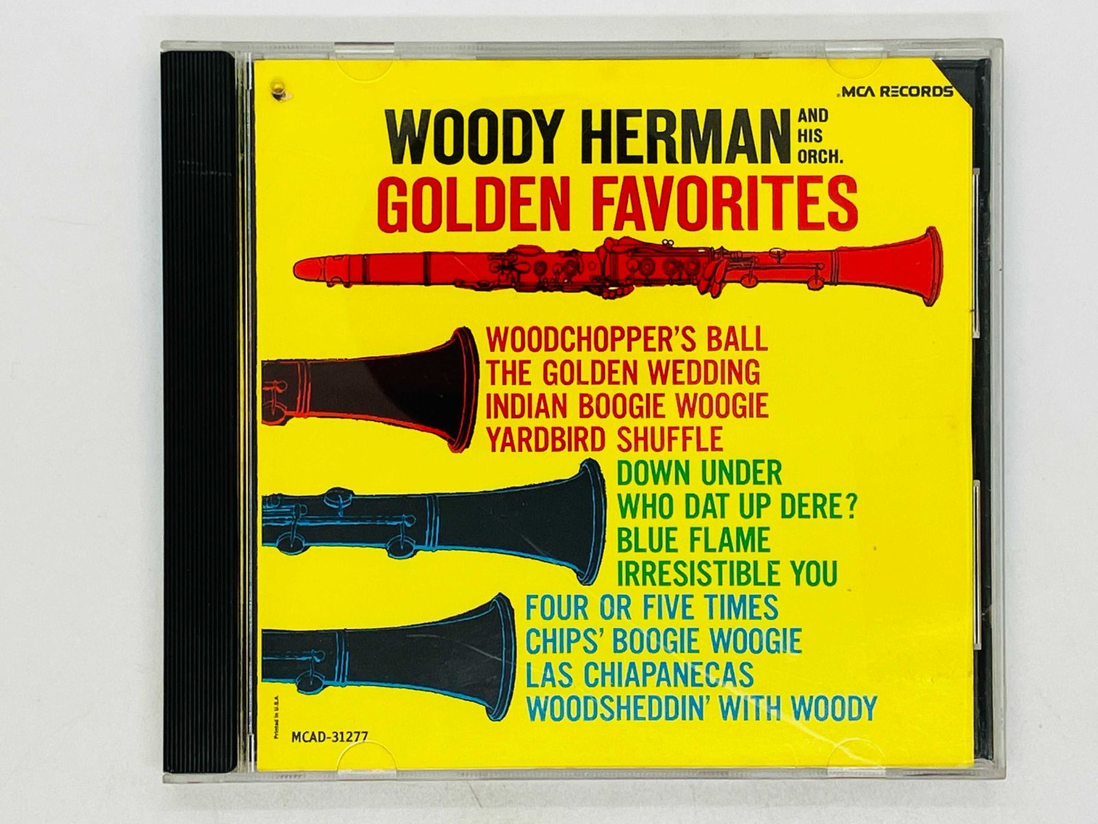 CD WOODY HERMAN AND HIS ORCHESTRA / GOLDEN FAVORITES / ウディ 