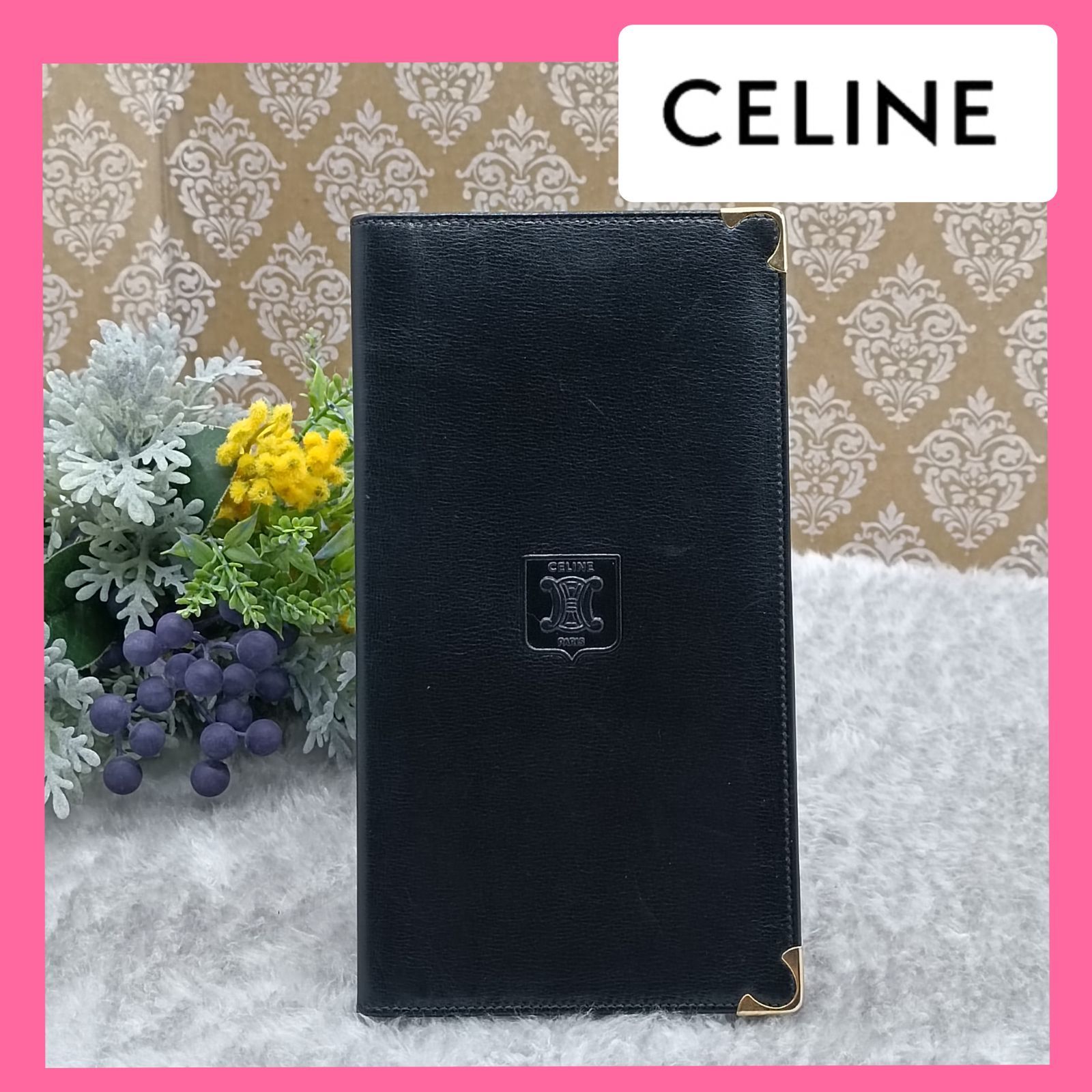 CELINE 》 セリーヌ 長財布 ロングウォレット 札入れ トリオンフ 