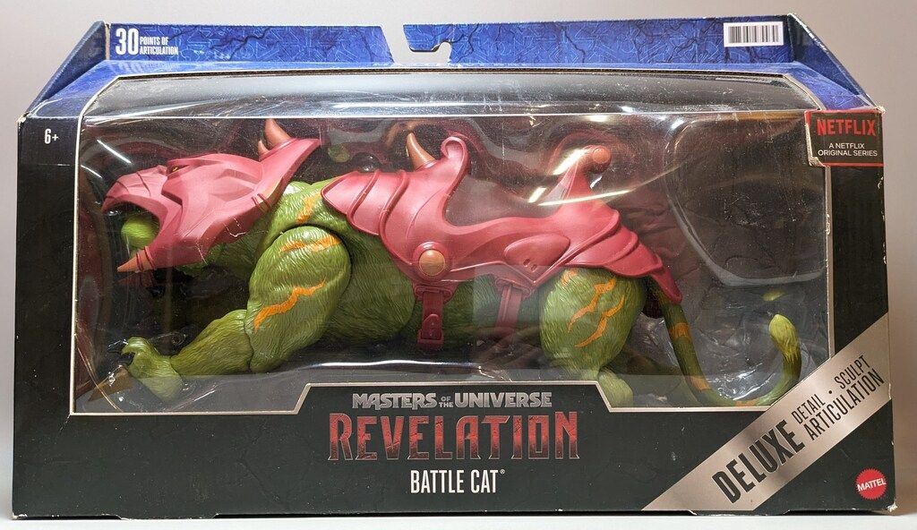 MATTEL DELUXE / MASTERVERSE BATTLE CAT / FIGHTING TIGER