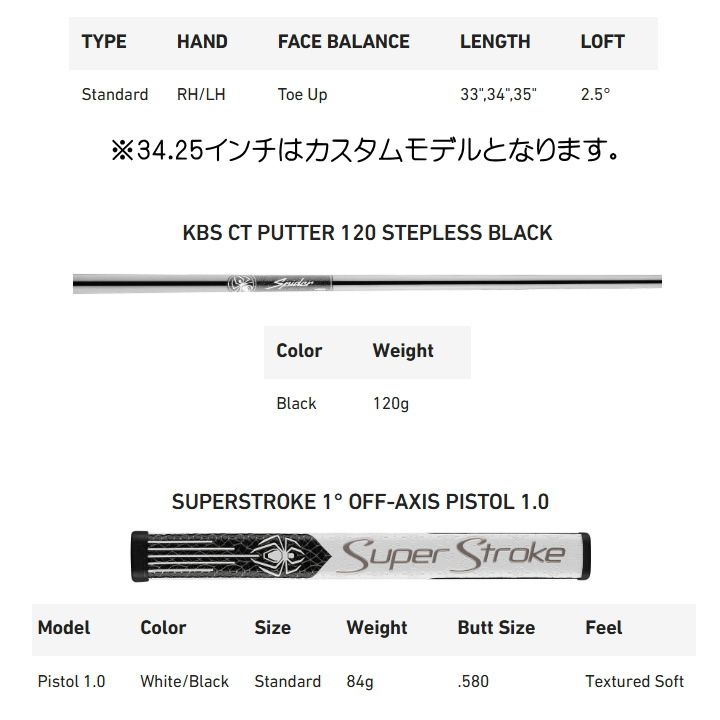 ポチさん専用 Spider ZT STANDARDスパイダー ゼロトルク34 ポチさん専用 Spider ZT STANDARDスパイダー ゼロトルク34 新品