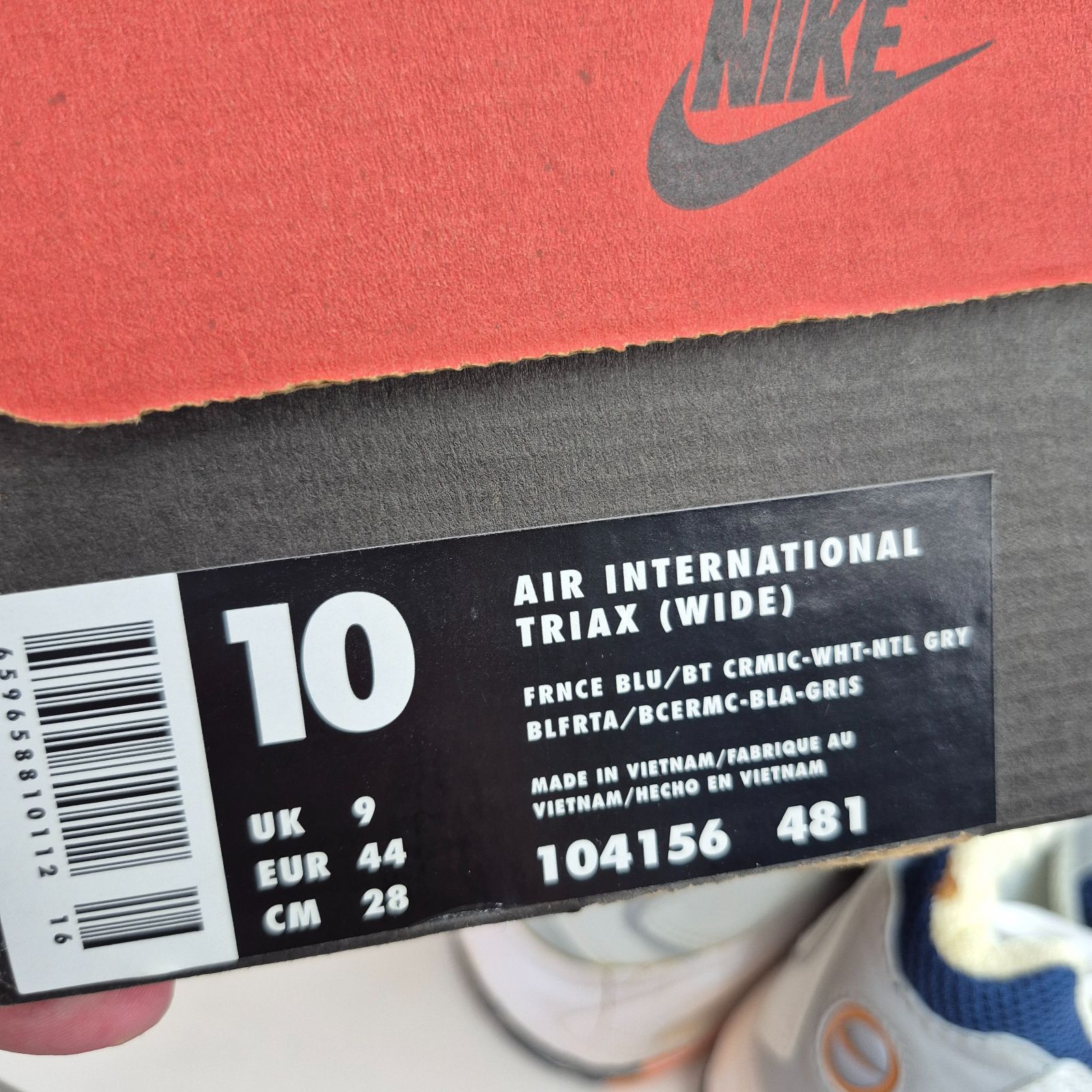蔵出しデッドストック】1998 NIKE AIR INTERNATIONAL TRIAX (WIDE