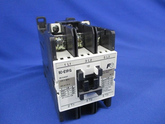 標準形電磁接触器 サーマルリレー SC-E1 SC-E1P|G-DC24