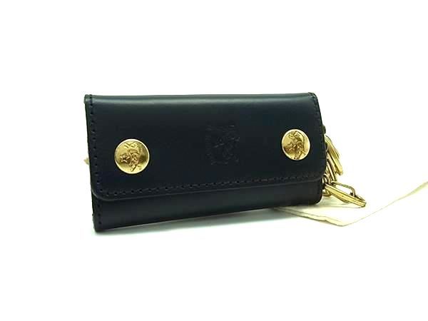 □美品□ IL BISONTE イルビゾンテ レザー 4連 キーケース 鍵入れ