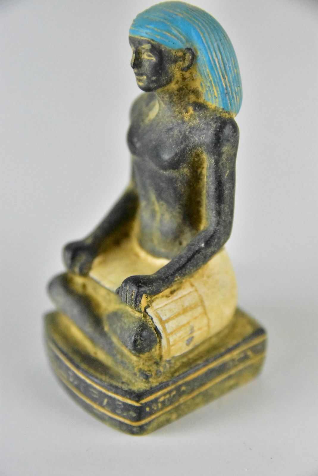 古代エジプト ファラオ像 ネスカパシュティ 石像 置物 手彫り