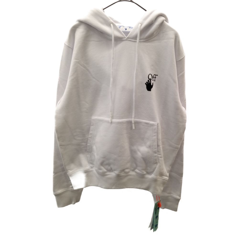 OFF-WHITE (オフホワイト) 21AW DEGRADE ARROW SLIM HOODIE アローロゴ