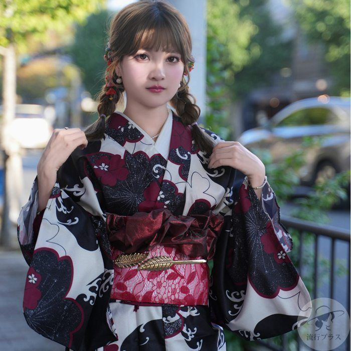 浴衣 花柄