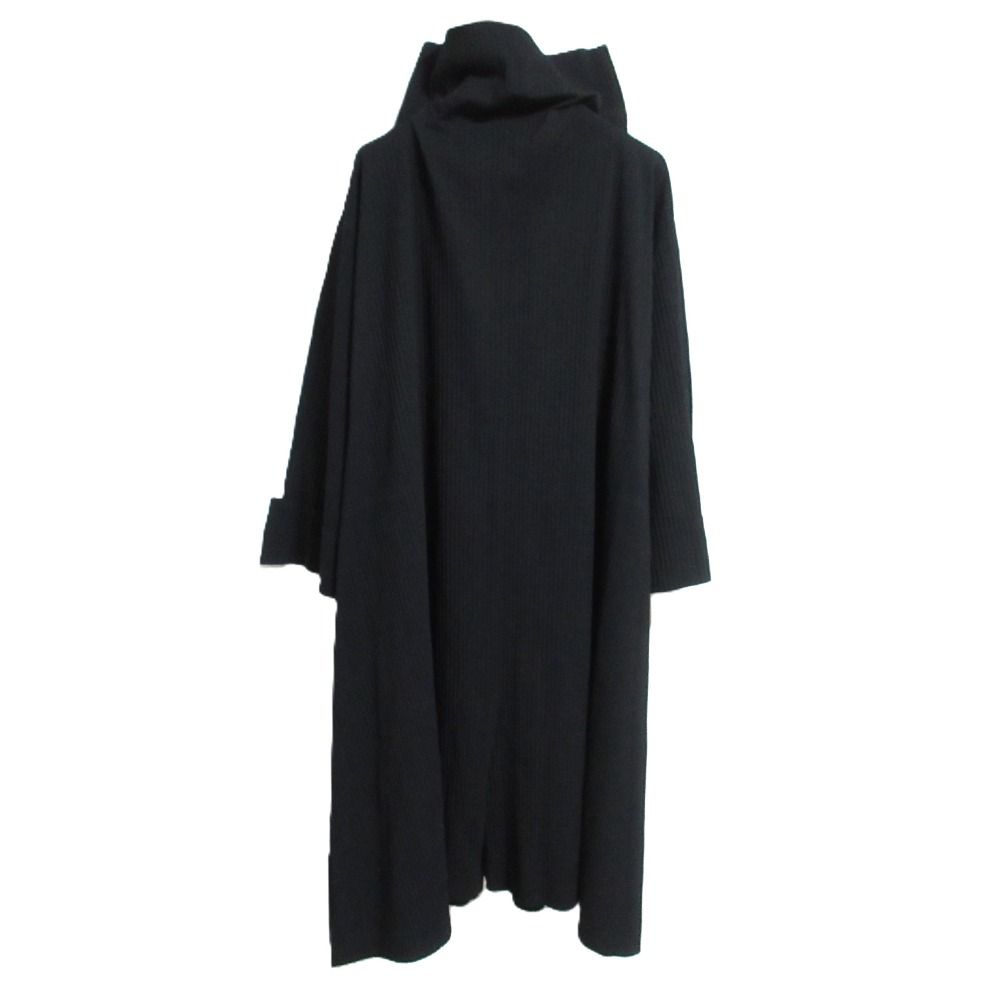 限定商品＆豊富な品揃え。 me ISSEY MIYAKE ミーイッセイミヤケ スタンド プリーツロングコート MI72KA161 ブラック レディース 古着 使い勝手の良い