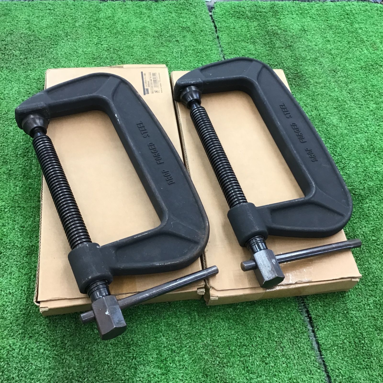 TRUSCO トラスコ 200mmシャコ万力 TBC-200E 2個セット 桶川店