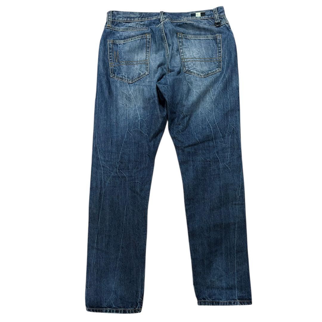 ✨美品・コラボ✨モンクレール フラグメント デニム ワイド 藤原 W32(46) ✨美品・コラボ✨モンクレール フラグメント デニム ワイド 藤原 W32