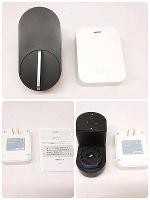 23k-266o【中古】Qrio Lock・Qrio Hubセット スマートロック スマホで