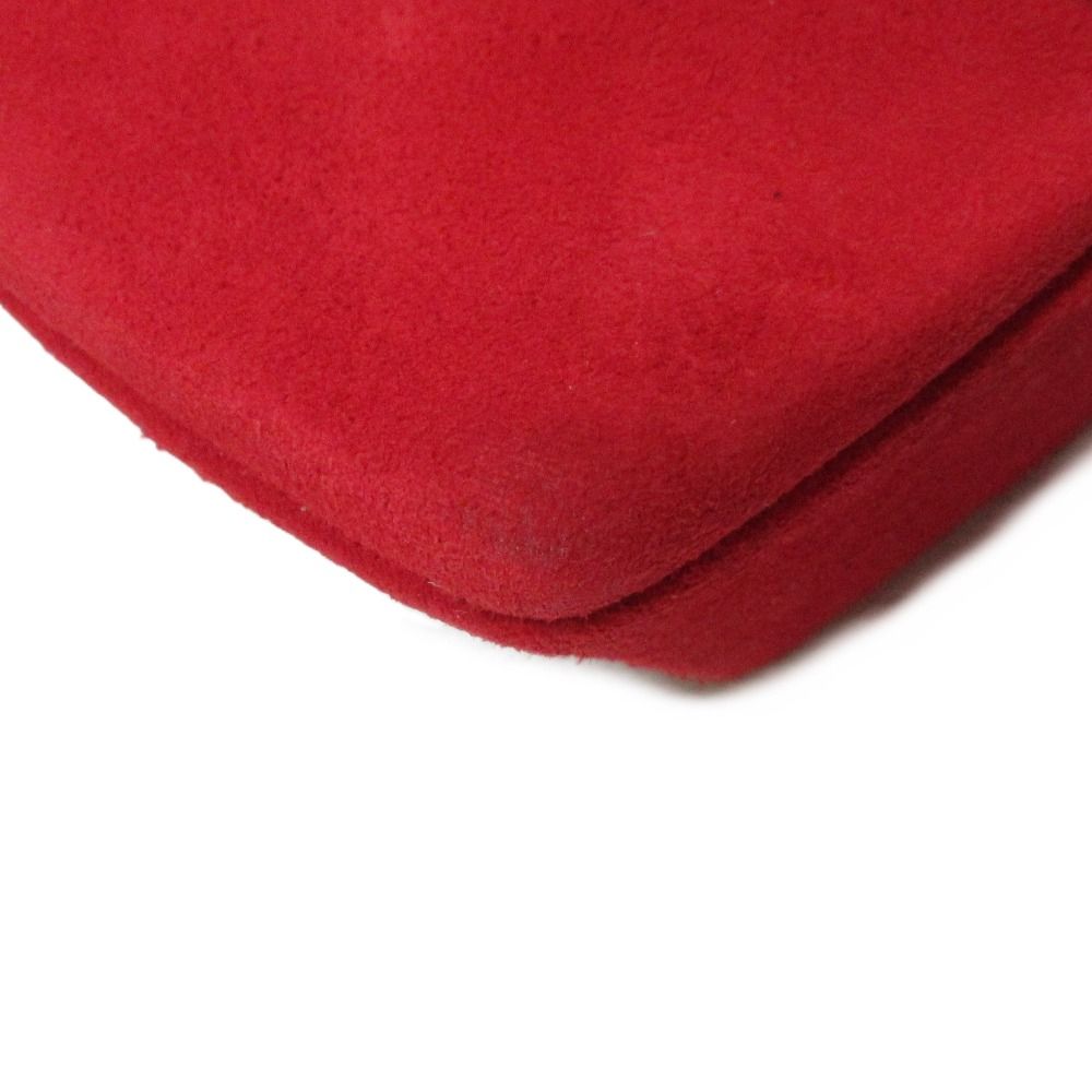 CELINE セリーヌ フィービー期 アンクルストラップ スエード チャンキーヒール サンダル サイズ36 約23cm レッド レディース 古着 WWW_OLIVIERBERNSTEIN_COM