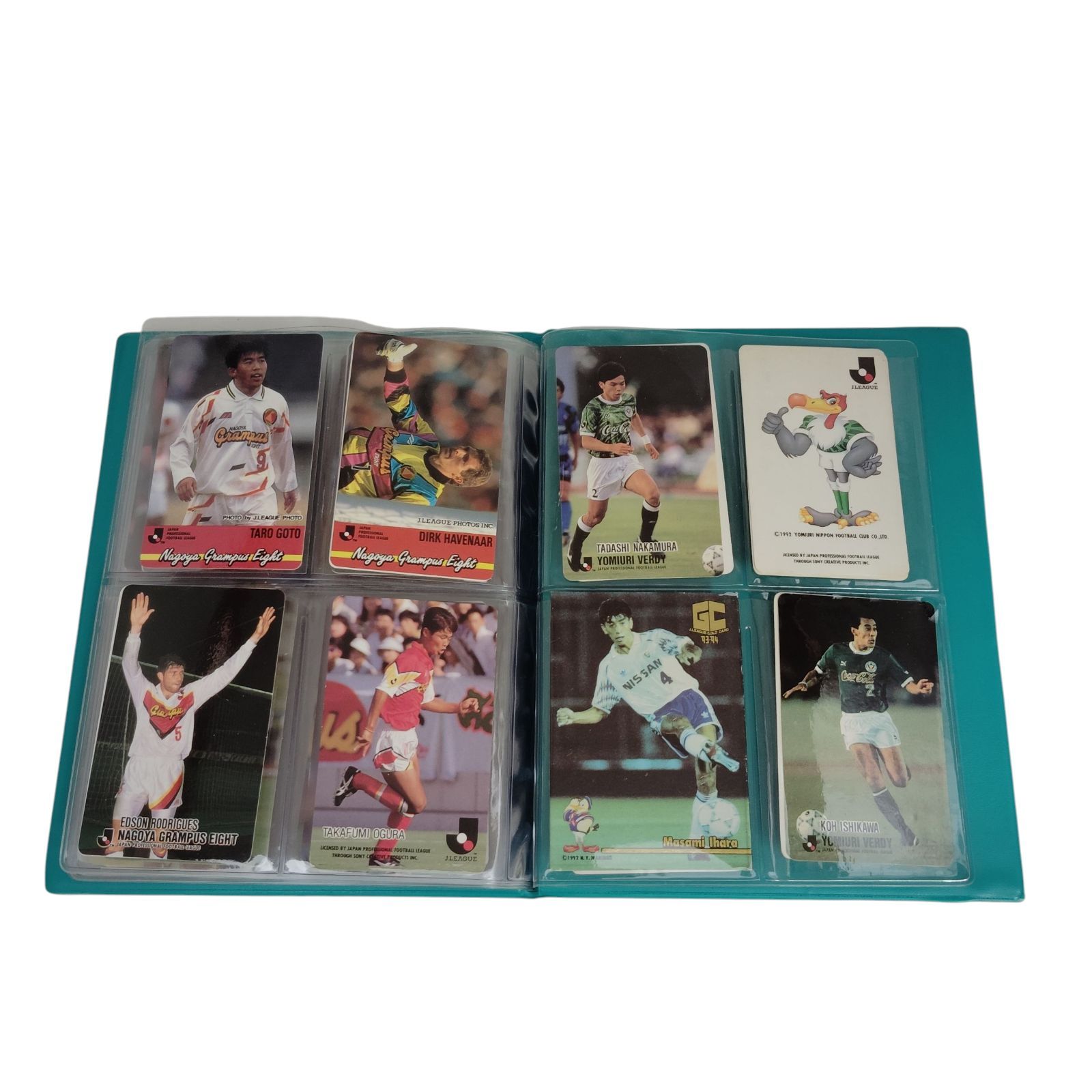 カルビー カード サッカー まとめ売り ケース付き ① X09072 Jリーグチップスカード カルビー CALBEE サッカー まとめ