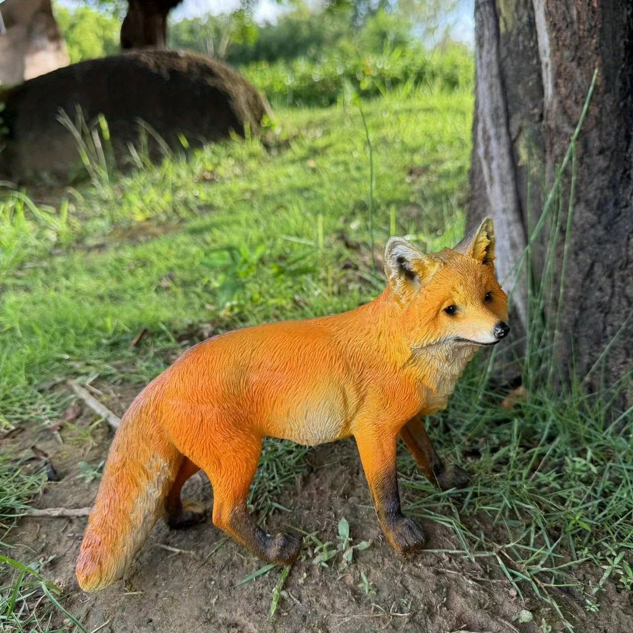 フランス ブロカント キツネの可愛らしい金属製オブジェ フランス ブロカント キツネの可愛らしい金属製オブジェ