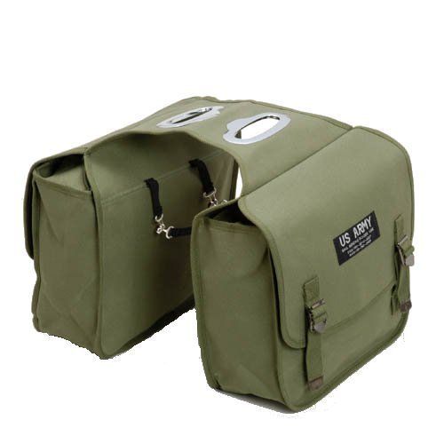 アーミーバッグUS ARMY サイドバッグアーミーサドルバッグ カーキー ARMYKHAKI