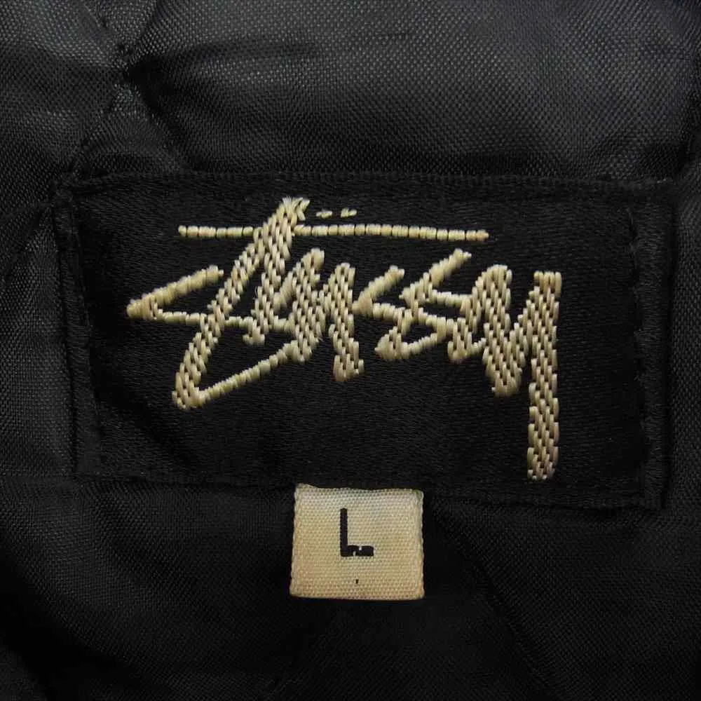 80s ist Stussy old スタジャン ステューシー 黒タグ usa製 STUSSY ステューシー 80s Rasta Stadium Jacket 80年代初期タグ