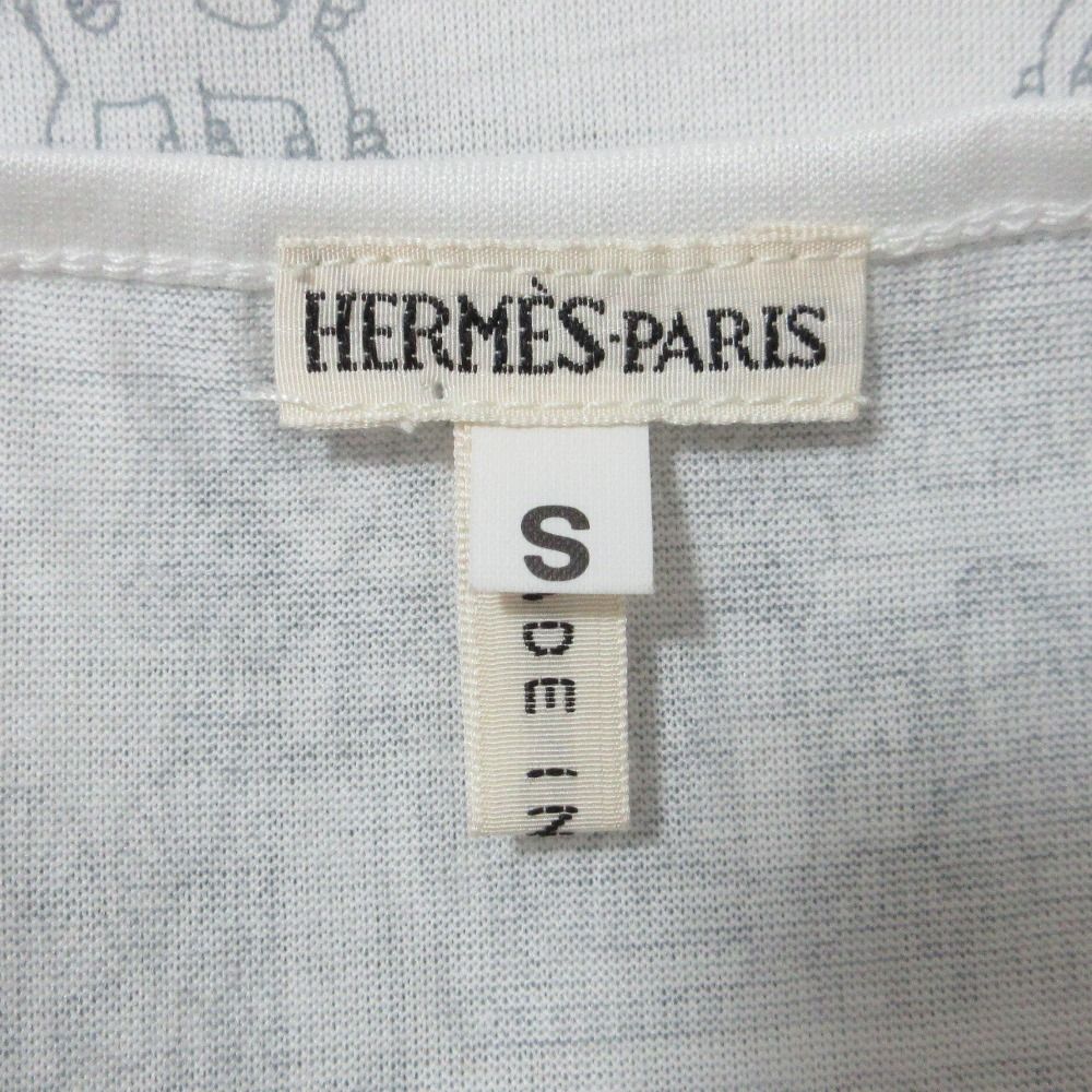 良品 HERMES エルメス マルジェラ期 天体と太陽柄 ロングスリーブ T  