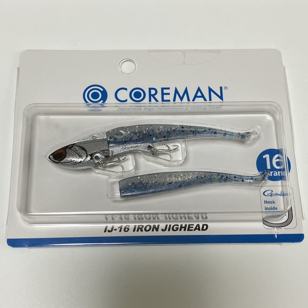 コアマン IJ-16 アイアンジグヘッド 16g アルカリ70㎜ COREMAN IRON JIGHEAD 【色をお選びください】 - メルカリ