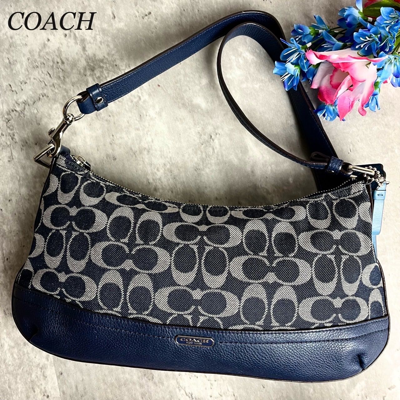 ✨良品✨ COACH コーチ ショルダーバッグ トートバッグ シグネチャー 