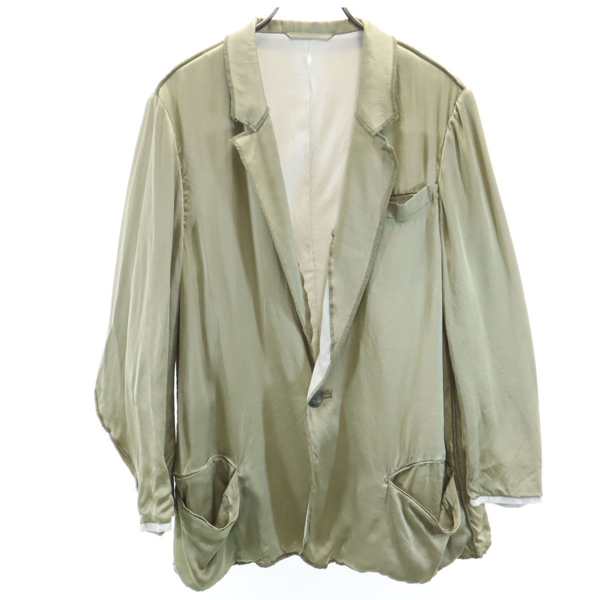 MIHARA YASUHIRO Mihara Yasuhiro Tailored Jacket Gold Mens Vintage Clothes