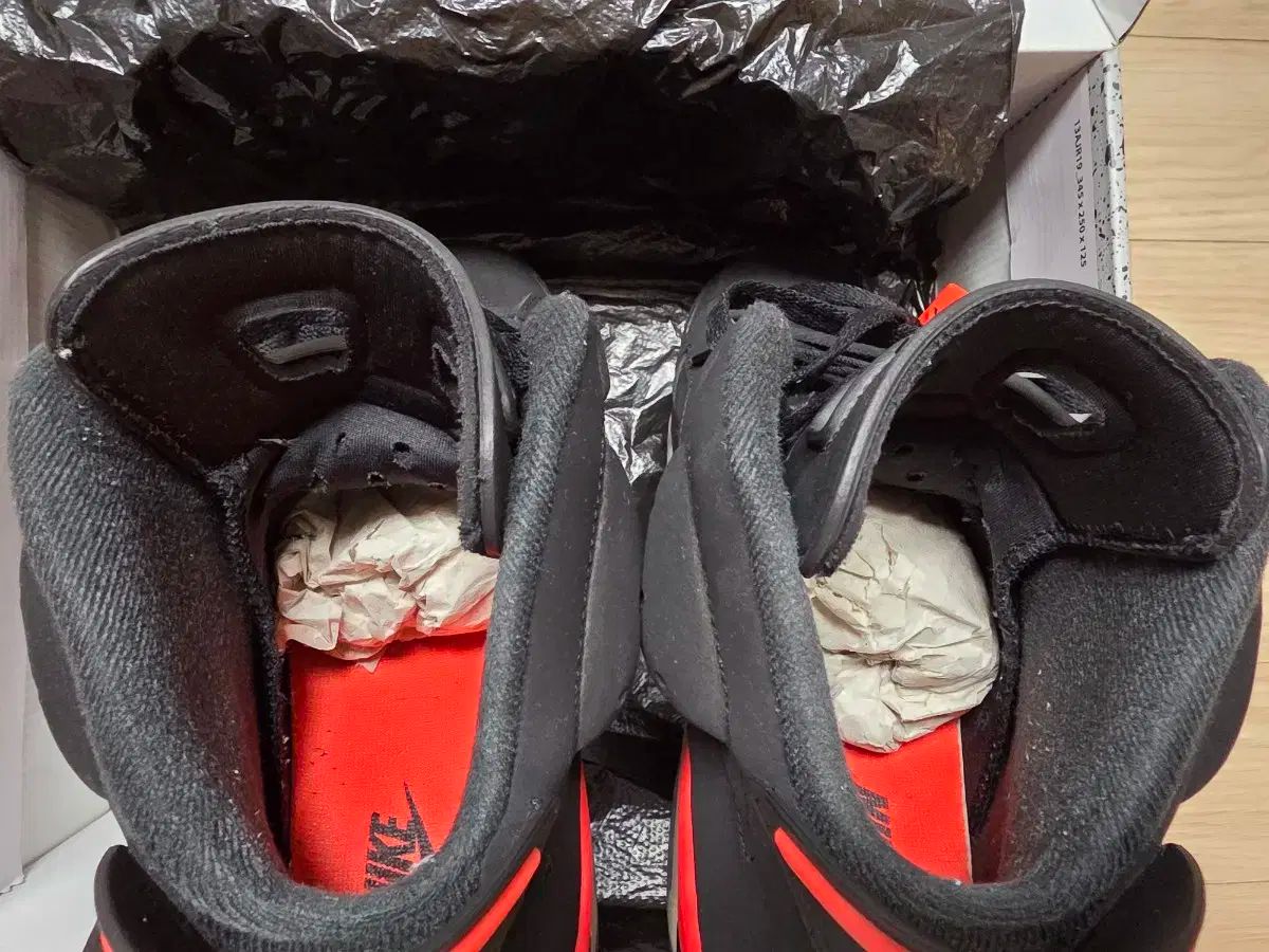  ナイキ ジョーダン 6 ブラック インフラレッド 2019 シューズ(男性用) バスケットボール