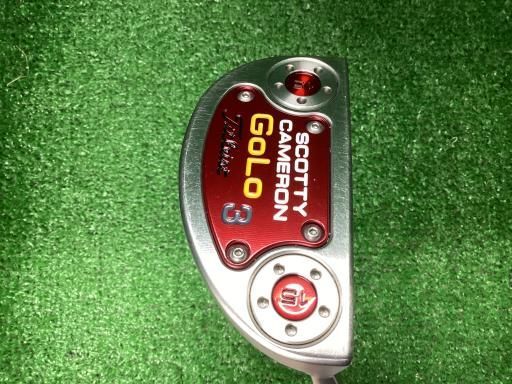 タイトリスト SCOTTY CAMERON GoLo 3 34インチ パター PT スチール フレックスその他 メンズ 男性用 右利き 右用 Cランク ゴルフクラブ