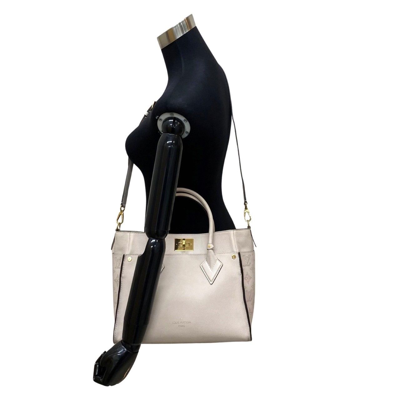 極美品 LOUIS VUITTON ルイヴィトン オンマイサイド MM モノグラム 