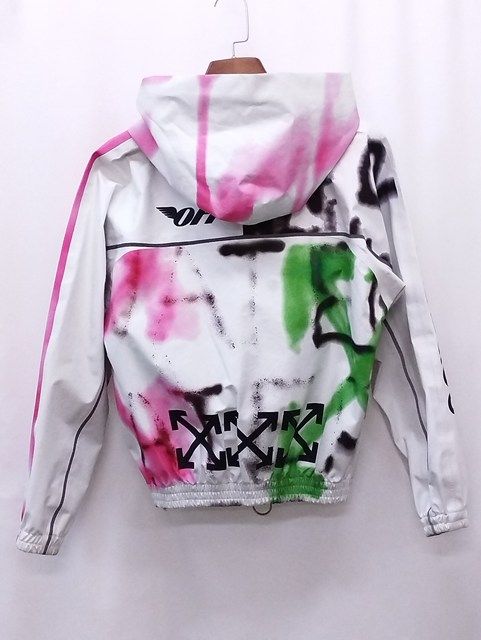 OFF WHITE パーカー 楽天市場】OFF-WHITE 2018SS Patch Zip Hoodie OMBB030S18003008