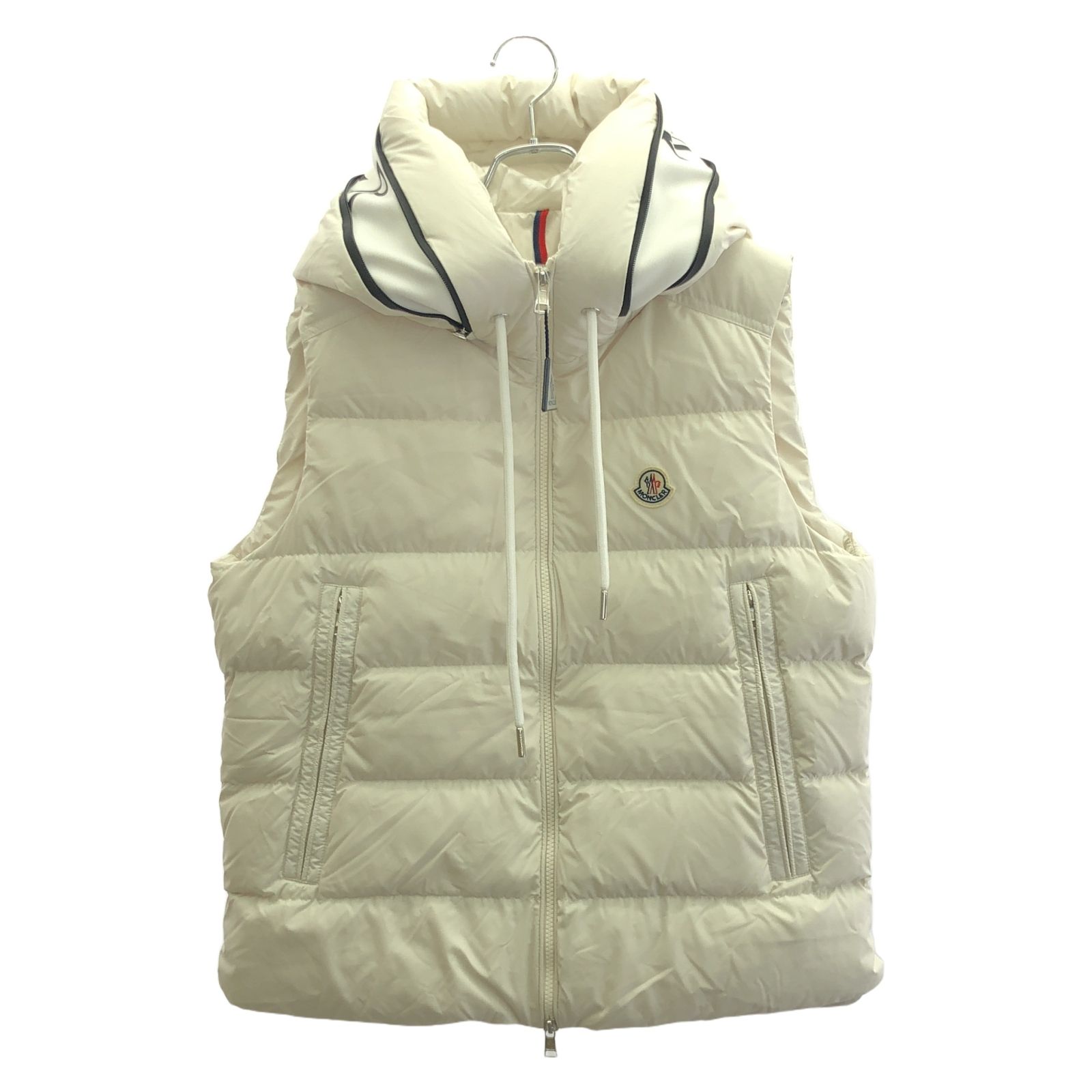 モンクレール MONCLER ダウンベスト ダウンベスト ホワイト ポリエステル ダウンベスト メンズ