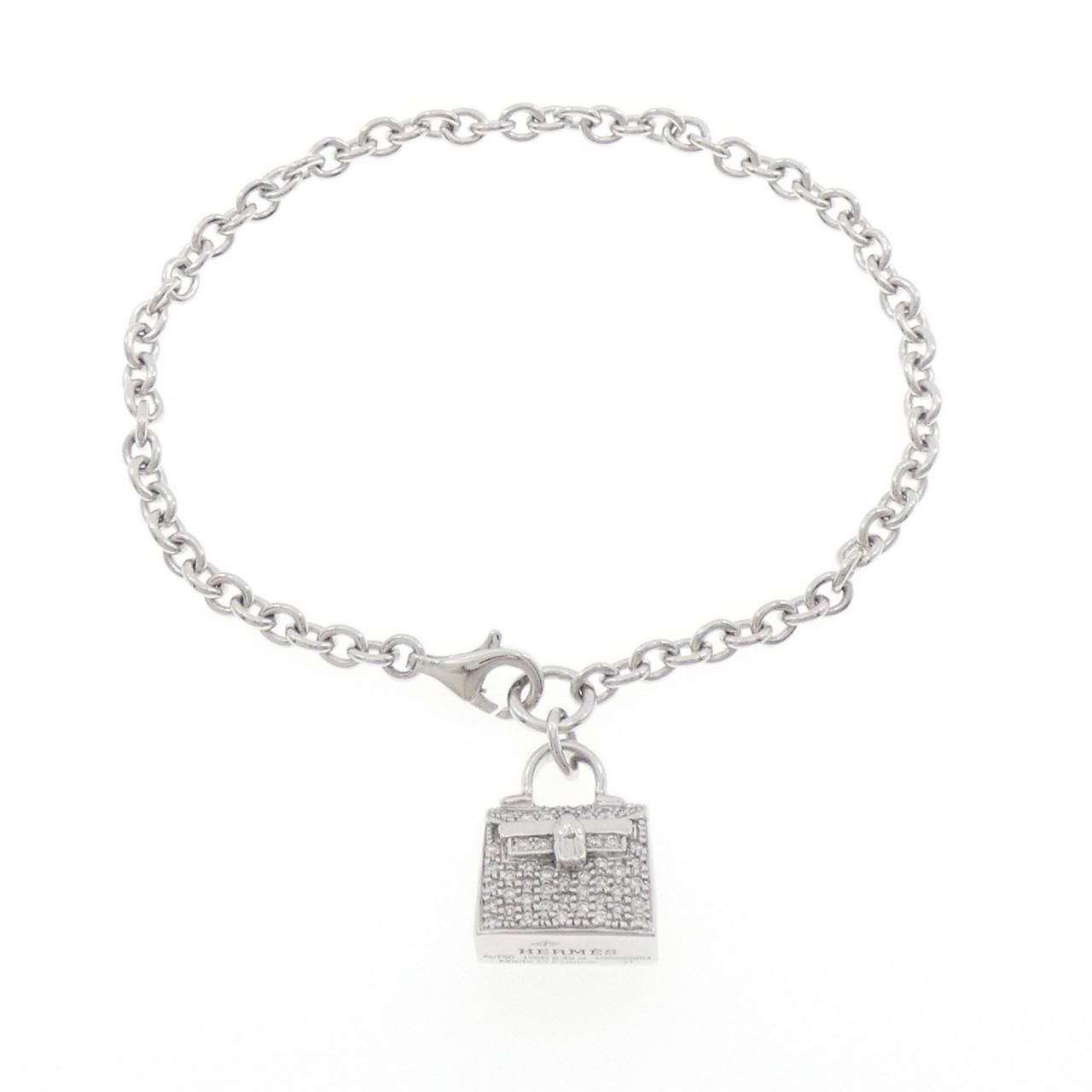 エルメス アミュレット ケリー ブレスレット 0.49CT - メルカリ