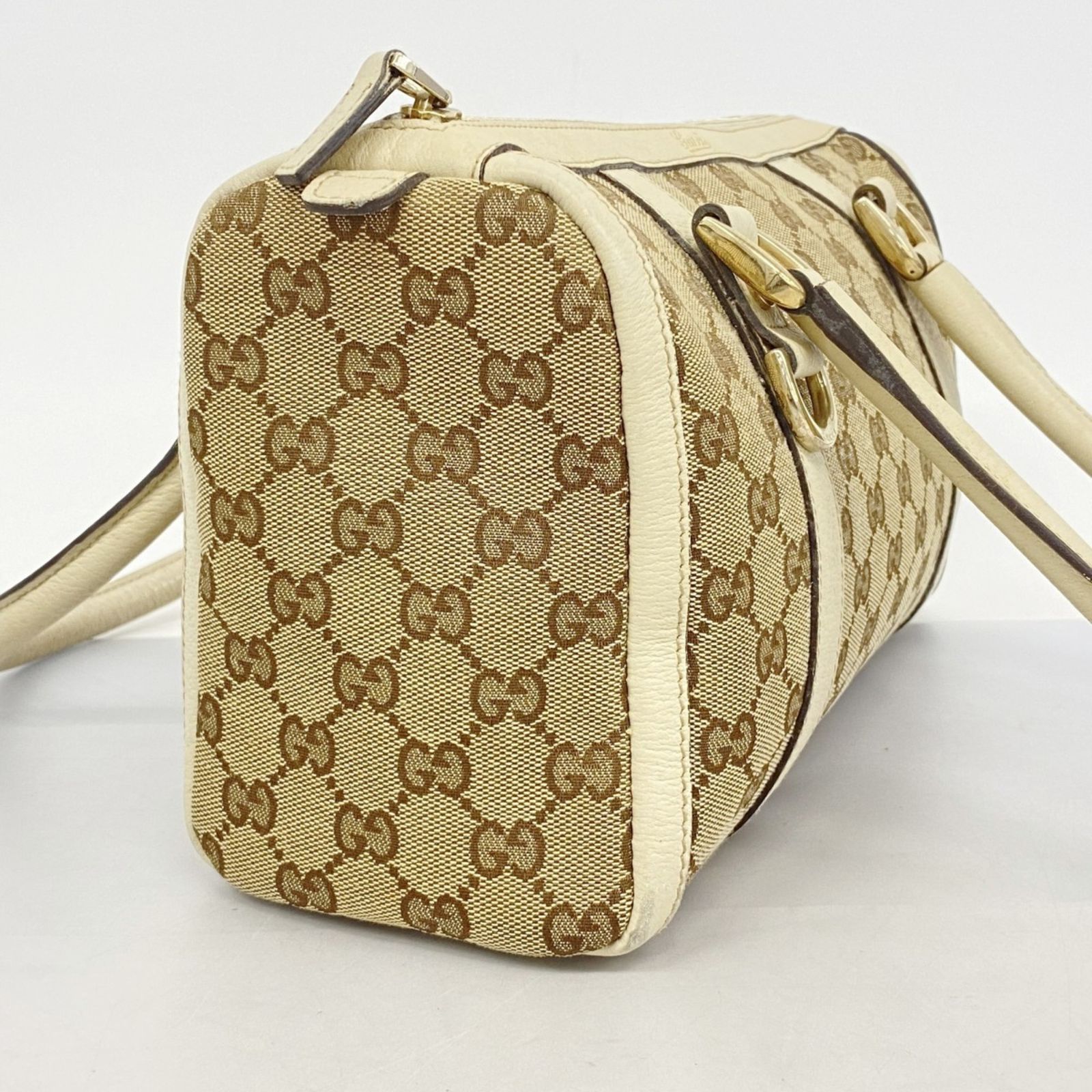 グッチ Gucci グッチ ハンドバッグ GGキャンバス アビー 130942 キャンバス ブラウン レディース