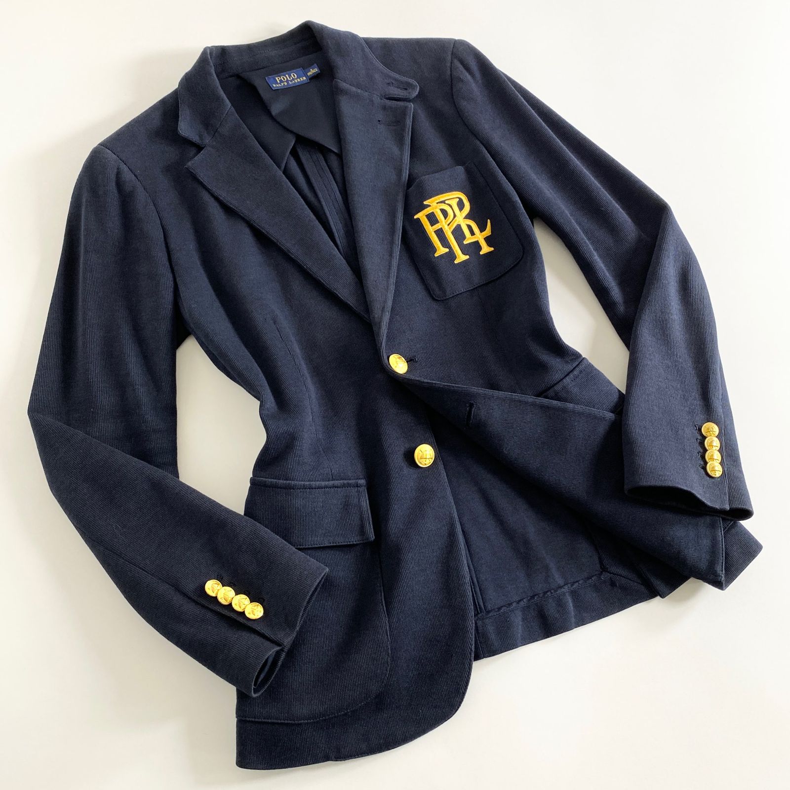 5a20 POLO RALPH LAUREN ポロラルフローレン テーラードジャケット 紺