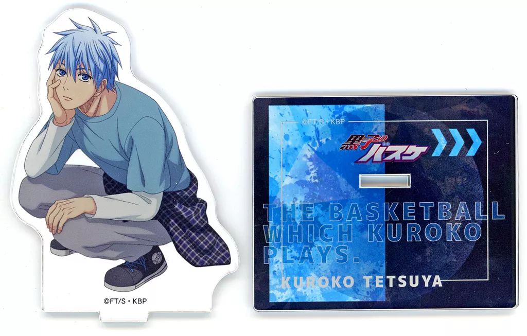 [Used] acrylic stand/acrylic panel Tetsuya Kuroko (plain clothes/sitting) acrylic stand “Kuroko's Basketball Sprig 2024 Fair”