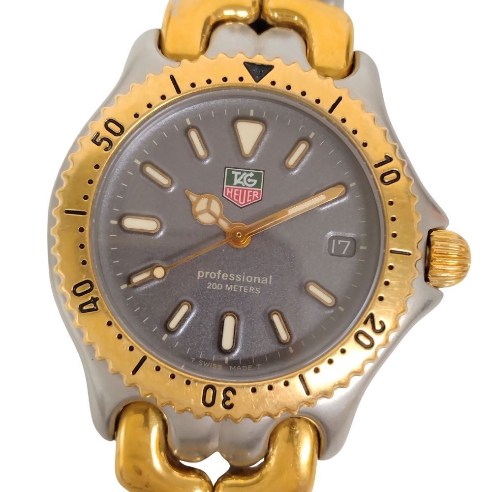 よ*く様 TAG Heuer プロフェッショナル 腕時計 タグホイヤー プロフェッショナル 1000 ジャンク
