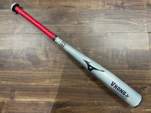 軟式 少年用 金属バット ミズノ VKONG Jr 76cm 交換無料 野球 バット