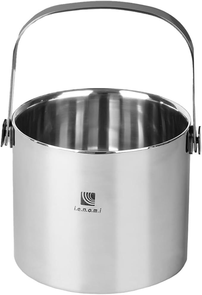 パール金属 アイスペール 1.5L ダブル ステンレス IENOMI K-6023