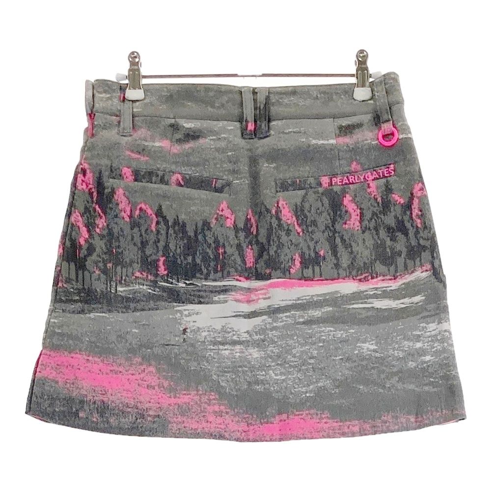 サイズ 0 PEARLY GATES パーリーゲイツ 055-2234914 スカート ゴルフ場 グレー系 240101527565 ゴルフウェア レディース ストスト