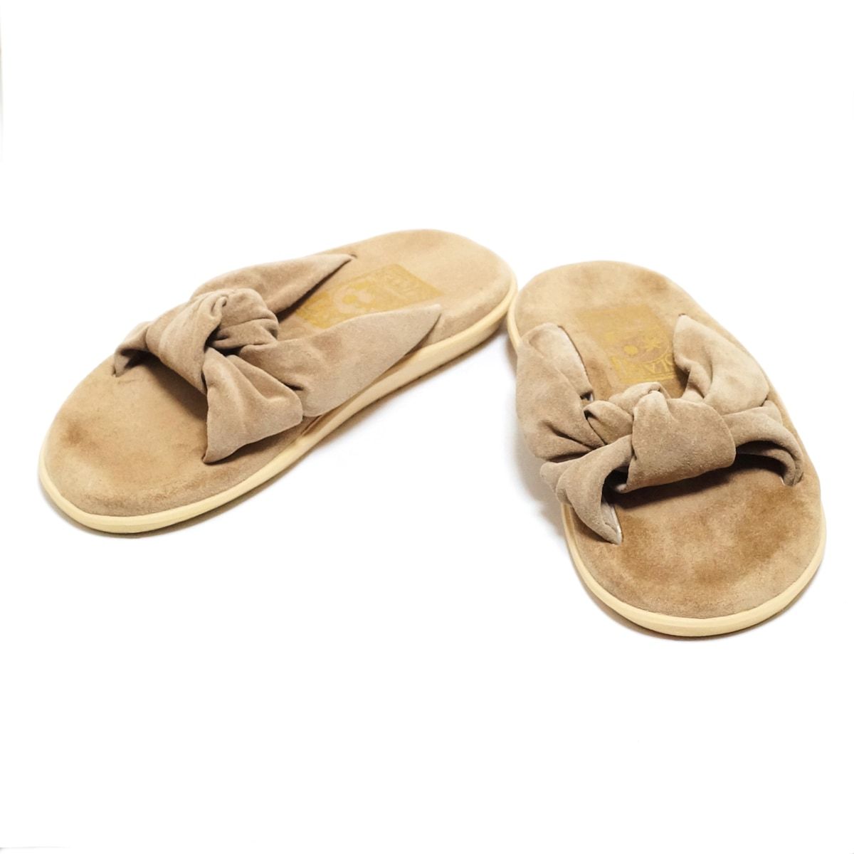 ISLAND SLIPPER(アイランドスリッパ) サンダル 4 レディース美品 ISLAND SLIPPER(アイランドスリッパ) サンダル 4 レディース美品