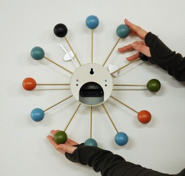 ボール・クロック ジョージネルソン リプロダクト マルチカラー George