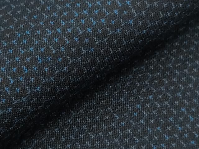 平和屋着物▽男性 紬 反物 着尺 亀甲柄 正絹 逸品 未使用 AAAW5792ru 平和