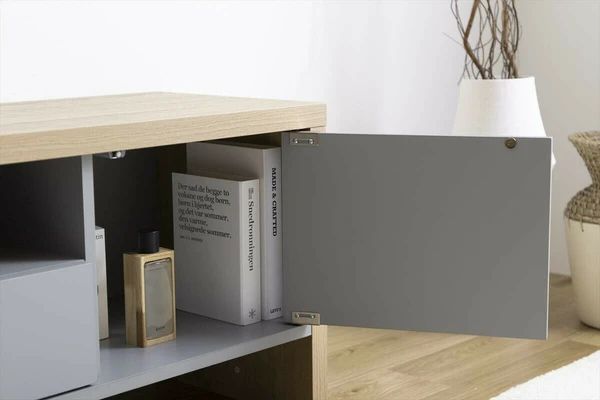 個性を引き出す 幅130cm 木目×グレー テレビ台 テレビボード ラック 超激安セール開催中です！