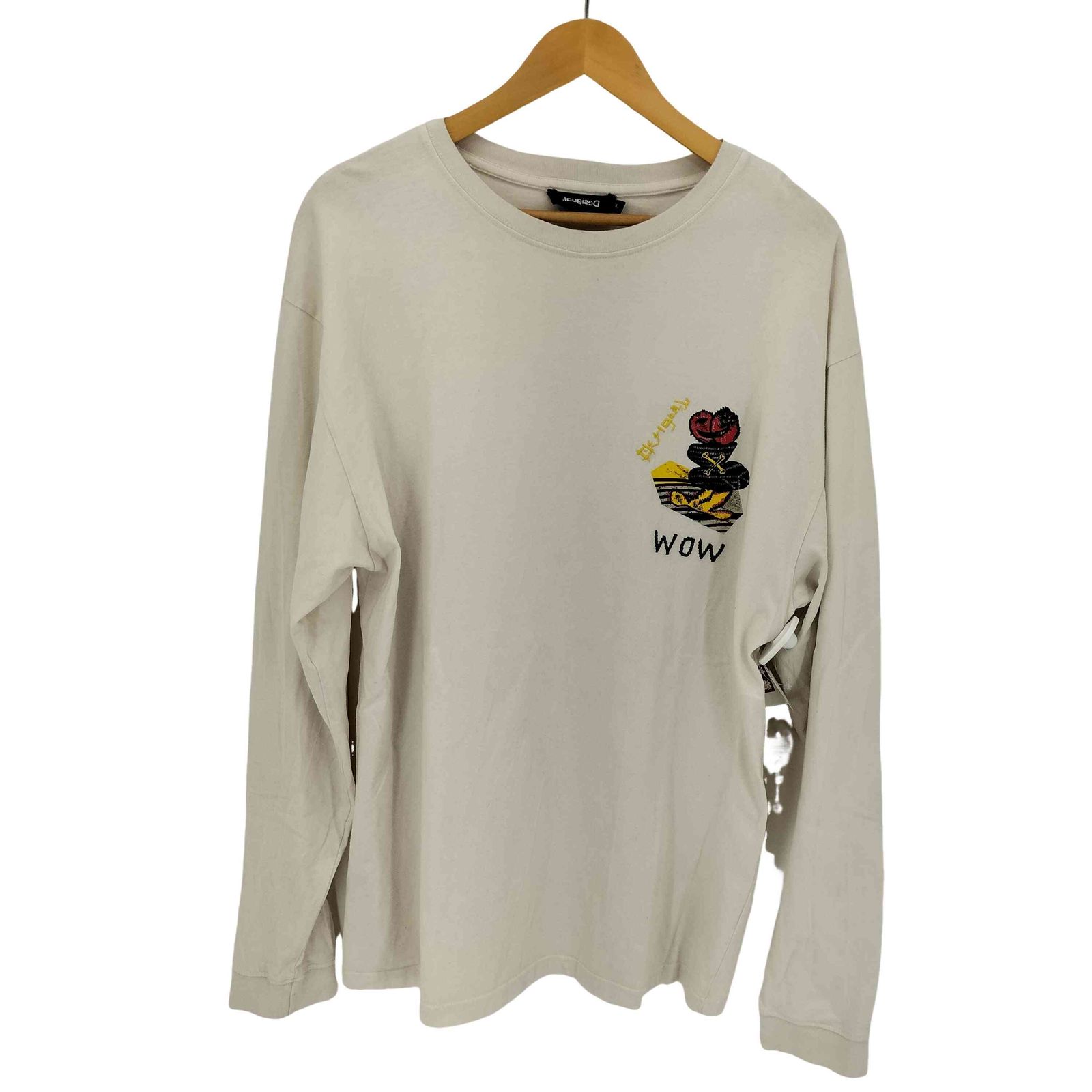 デシグアル Desigual Tシャツ長袖 FLAME （マルチ） デシグアル Desigual Tシャツ長袖 FLAME （マルチ） -waja bazar